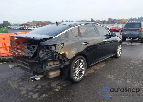 2016 Kia Optima Sxl Turbo from USA, damaged, VIN 5XXGV4L25GG075726